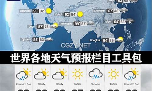 世界天气预报图_世界天气预报查询