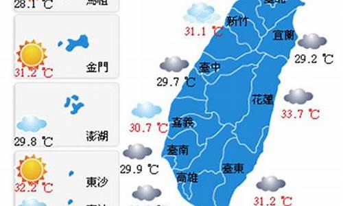 台湾海洋天气预报一周_台湾海峡天气预报一周