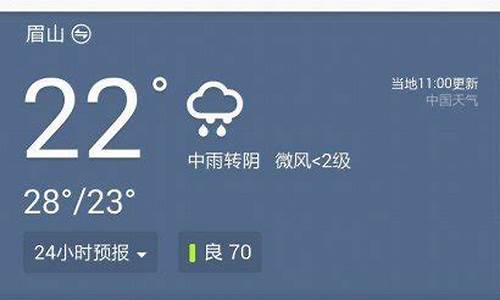 眉山天气预报一周7天_眉山天气预报查询