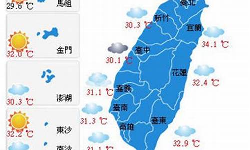 台湾南部天气预报15天_台湾台南天气预报